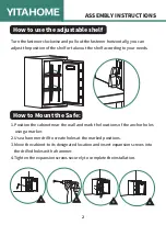 Preview for 3 page of YitaHome IMISSB-0008 Assembly Instructions Manual