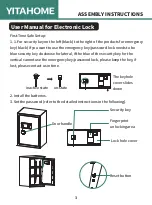 Preview for 4 page of YitaHome IMISSB-0008 Assembly Instructions Manual