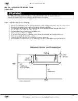 Preview for 20 page of YMGI Symphony Solo Series Installer'S Instruction & User'S Manual