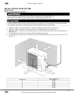 Preview for 21 page of YMGI Symphony Solo Series Installer'S Instruction & User'S Manual