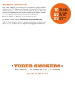 Preview for 70 page of Yoder Smokers S Series Operation Manual
