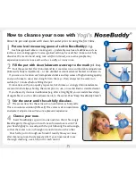 Preview for 2 page of Yoga Yogi's NoseBuddy Manual