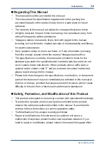 Preview for 4 page of YOKOGAWA XS550 User Manual