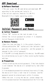 Preview for 3 page of Yolin Smart Password U-Lock User Manual