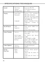 Preview for 76 page of Yoo Digital YOOMOVE 2001 Manual