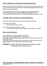 Preview for 26 page of York Fitness YORK PACER 480 HRC Instruction Manual