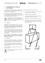 Preview for 17 page of York International YCAA B 120 Installation, Commissioning, Operation And Maintenance Manual