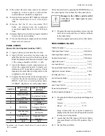 Preview for 6 page of York YCAS0250-0440 60 HZ Start-Up Checklist