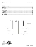 Preview for 2 page of York YLUA Series Operation Manual