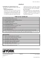 Preview for 8 page of York YSHW Installation Operation & Maintenance Data