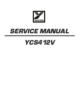 YORKVILLE YCS412V Service Manual preview