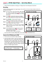 Preview for 2 page of Yosin DP540 Operating Manual