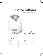 Young Living Home Diffuser Operating Manual preview