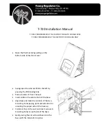 Preview for 1 page of Young Regulator T-720 Series Installation Manual