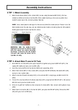 Preview for 8 page of YTL 23316 Instructions And Assembly