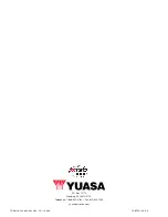 Preview for 44 page of Yuasa SmartShot YUA1201501 Technical Manual