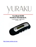 YURAKU Beat S350 Instruction Manual preview