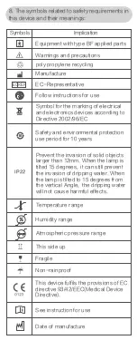 Preview for 6 page of Yuwell YT-1 User Manual