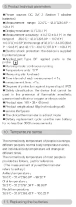 Preview for 7 page of Yuwell YT-1 User Manual