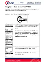 Preview for 12 page of Z-Com WP-520 User Manual