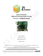 Preview for 1 page of Z3 Technology Z3-SBE264-25 User Instructions