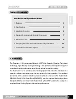 Preview for 3 page of ZALMAN RESERATOR1 V2 Installation And Operational Manual