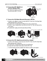 Preview for 10 page of ZALMAN RESERATOR1 V2 Installation And Operational Manual