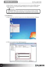 Preview for 10 page of ZALMAN ZM-MH200 Series Manual