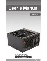 ZALMAN ZM400-ST User Manual preview