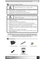 Preview for 2 page of ZALMAN ZM500-RS User Manual