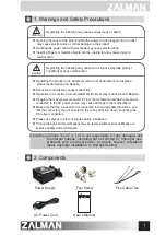 Preview for 2 page of ZALMAN ZM600-GT User Manual