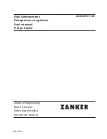 Preview for 1 page of ZANKER DD241 Instruction Booklet