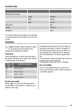 Preview for 23 page of ZANKER KBT27001SK User Manual