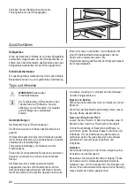 Preview for 26 page of ZANKER KOU20711XB User Manual