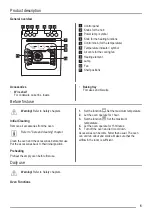 Preview for 5 page of ZANKER KOU20721XK User Manual