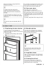 Preview for 9 page of ZANKER KTAK14FS1 User Manual