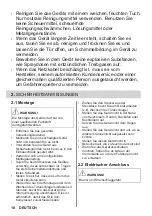 Preview for 18 page of ZANKER KXAK82FR User Manual