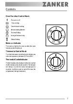 Preview for 7 page of ZANKER ZKB 7614 User Manual