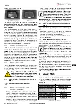 Preview for 47 page of ZANTIA CINEA Pellets Stove Use And Maintenance Manual