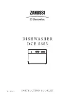 Preview for 1 page of Zanussi Electrolux DCE5655 Instruction Booklet