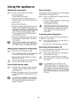 Preview for 9 page of Zanussi Electrolux DCE5655 Instruction Booklet