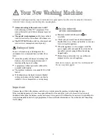 Preview for 4 page of Zanussi Electrolux F1003W Instruction Booklet