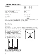 Preview for 12 page of Zanussi Electrolux ZEF 90 W Instruction Booklet