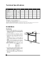 Preview for 14 page of Zanussi Electrolux ZFC177C Operating And Installation Manual