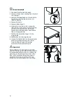 Preview for 14 page of Zanussi Electrolux ZFU2120W Instruction Booklet