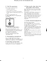 Preview for 9 page of Zanussi Electrolux ZWF 1012 W Instruction Booklet