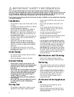 Preview for 2 page of Zanussi 2222 119-57 ZI 9121 F Instruction Booklet