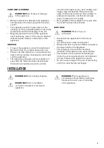 Preview for 5 page of Zanussi 933 033 544 User Manual