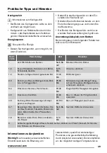 Preview for 49 page of Zanussi 949 594 006 01 User Manual