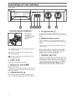 Preview for 6 page of Zanussi ADVANTAGE800 Instruction Booklet